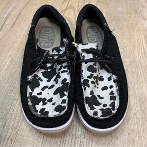 Hey Dude Women's Wendy Boho Cow shoes size 6